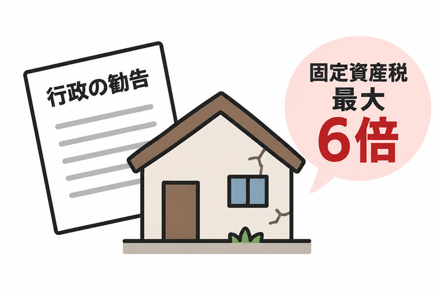 管理不全空家・特定空家の指定リスク