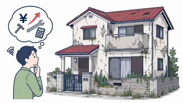 空き家は維持管理費がかかる