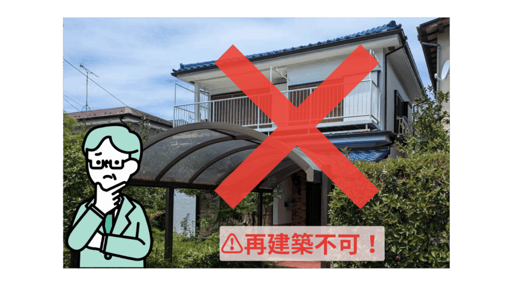 再建築不可の家