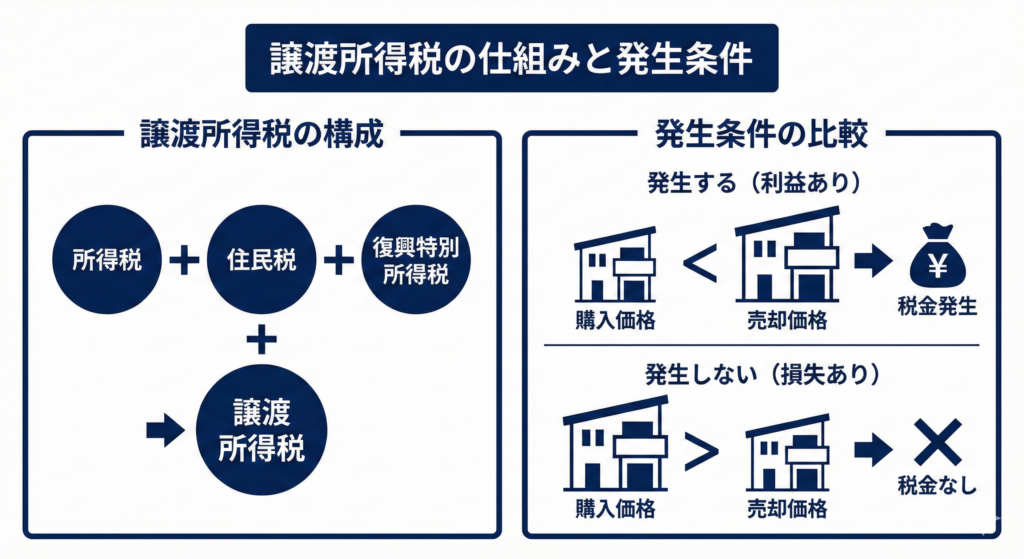 譲渡所得税について