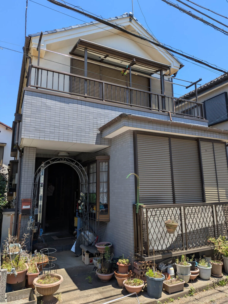 違反建築の可能性があり他社で断られた埼玉県ふじみ野市の空き家|買取対応した住宅外観